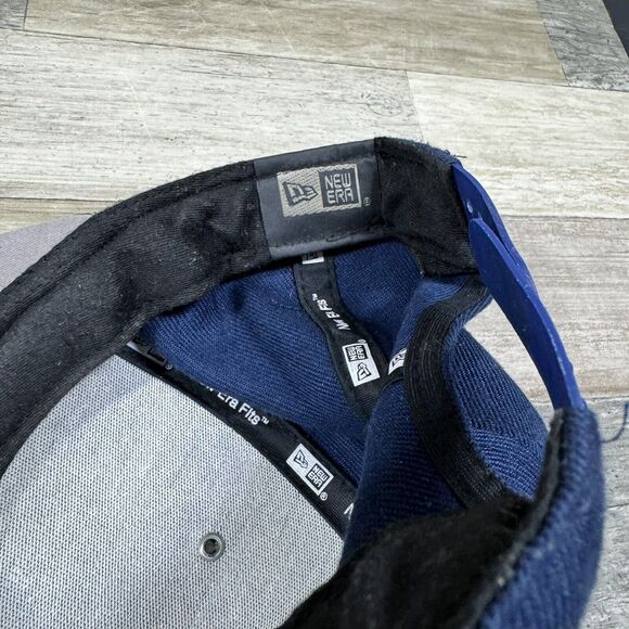 New England Patriots NFL New Era Fits Leather Vintage Collection Snapback Hat - Picture 9 of 9